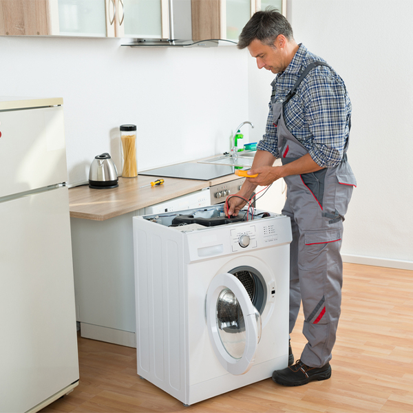 can you walk me through the steps of troubleshooting my washer issue in Higgston GA